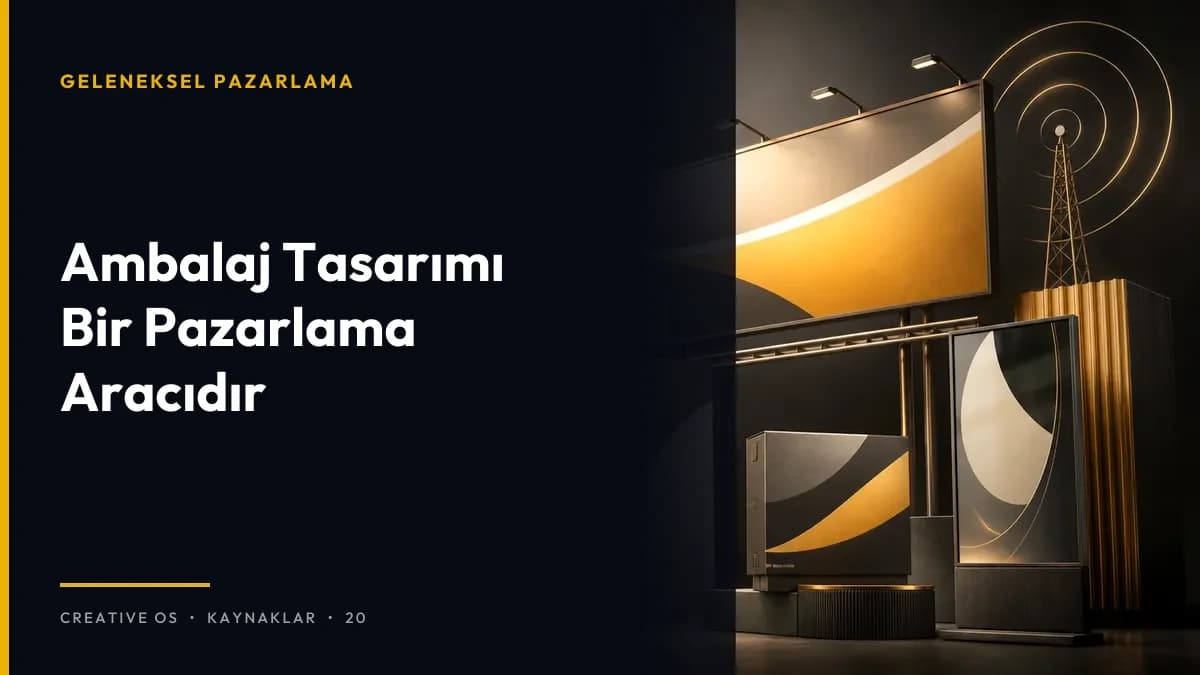 Ambalaj Tasarımı Bir Pazarlama Aracıdır