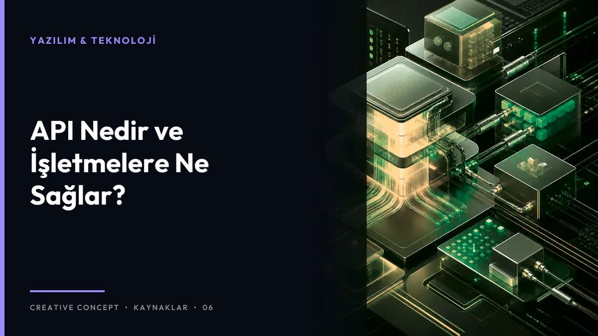 API Nedir ve İşletmelere Ne Sağlar?