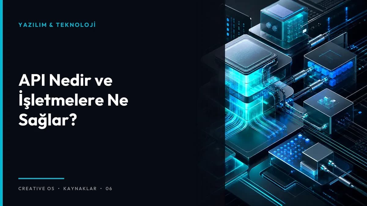 API Nedir ve İşletmelere Ne Sağlar?
