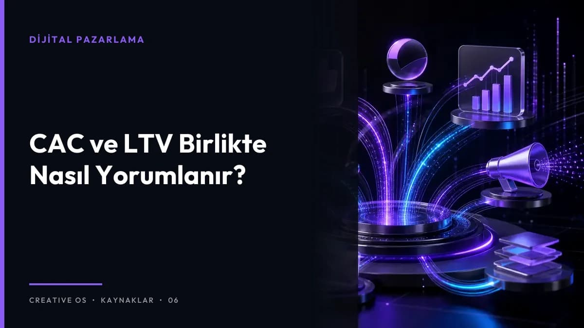 CAC ve LTV Birlikte Nasıl Yorumlanır?