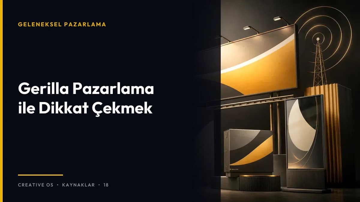 Gerilla Pazarlama ile Dikkat Çekmek