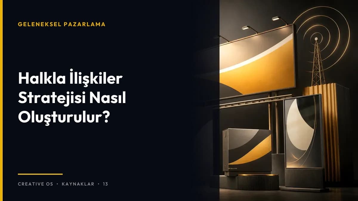 Halkla İlişkiler Stratejisi Nasıl Oluşturulur?