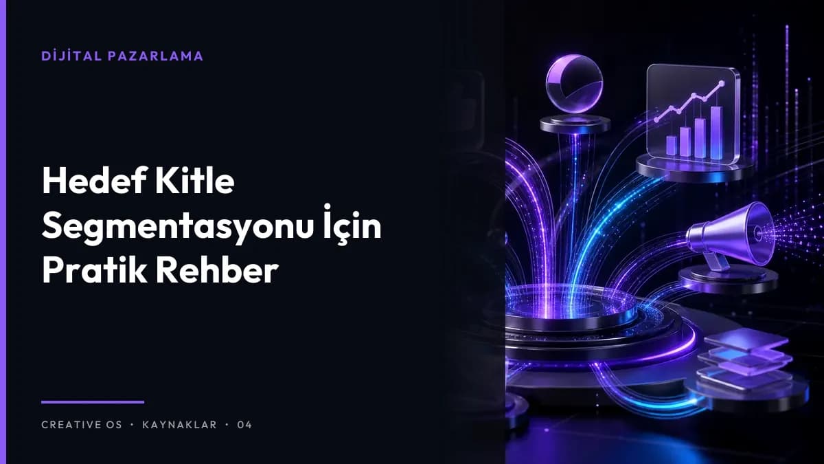 Hedef Kitle Segmentasyonu İçin Pratik Rehber