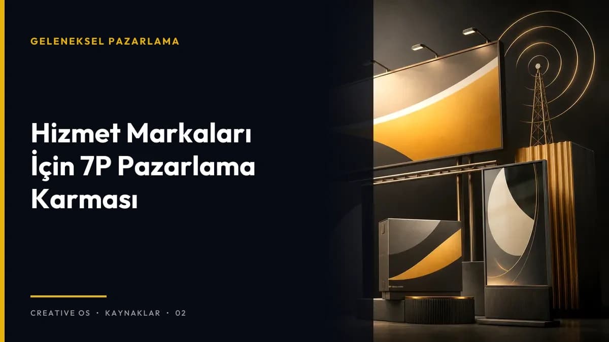 Hizmet Markaları İçin 7P Pazarlama Karması