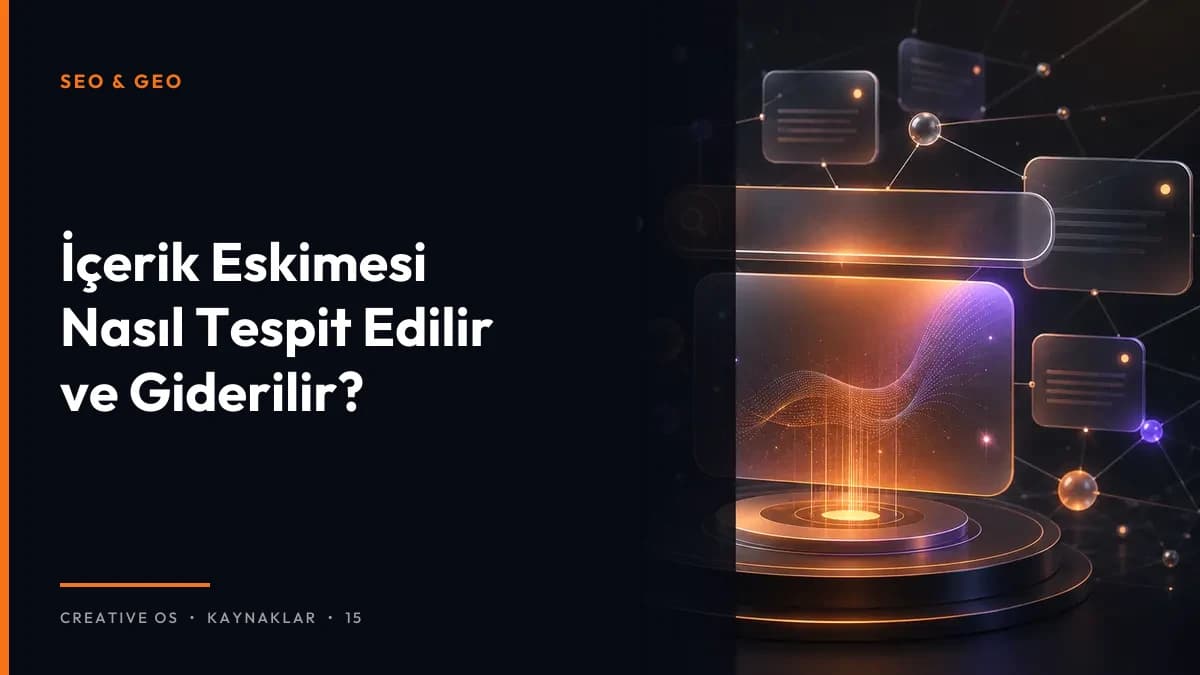 İçerik Eskimesi Nasıl Tespit Edilir ve Giderilir?
