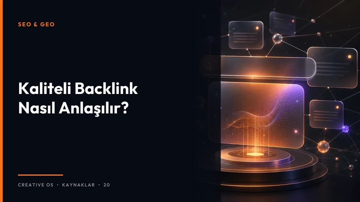 Kaliteli Backlink Nasıl Anlaşılır?
