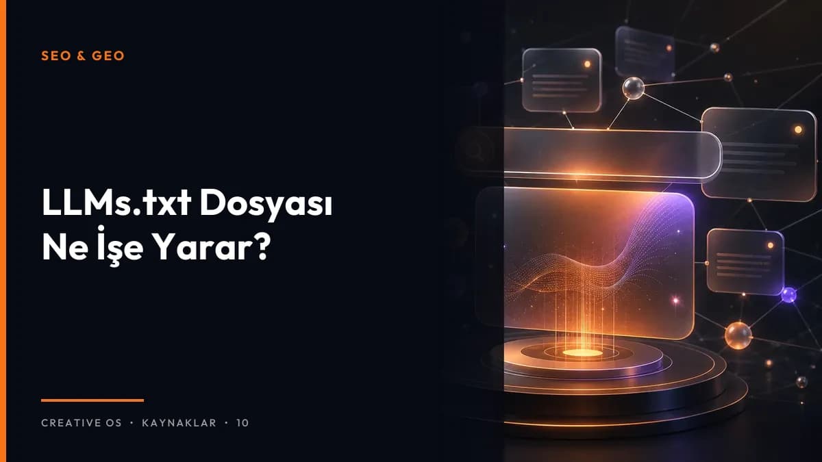 LLMs.txt Dosyası Ne İşe Yarar?