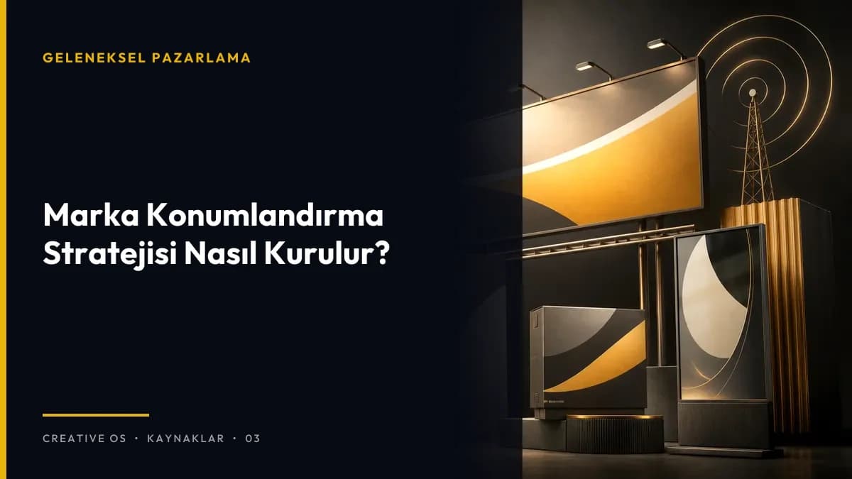 Marka Konumlandırma Stratejisi Nasıl Kurulur?