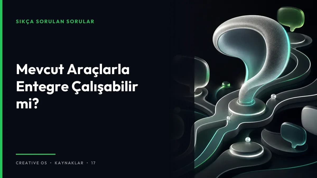 Mevcut Araçlarla Entegre Çalışabilir mi?