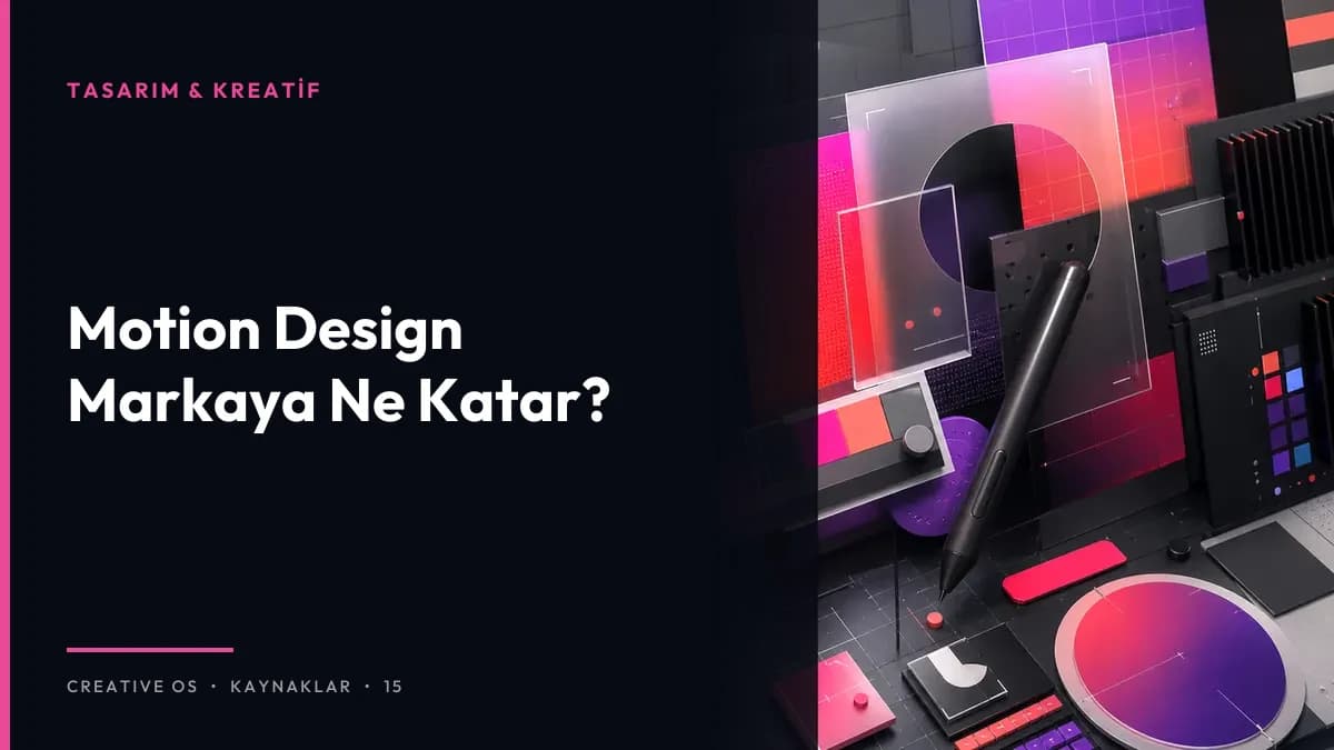 Motion Design Markaya Ne Katar?