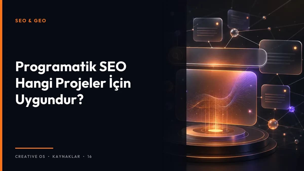 Programatik SEO Hangi Projeler İçin Uygundur?