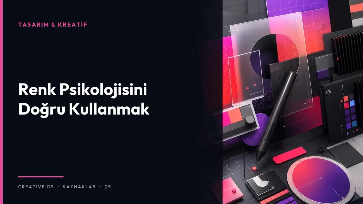Renk Psikolojisini Doğru Kullanmak