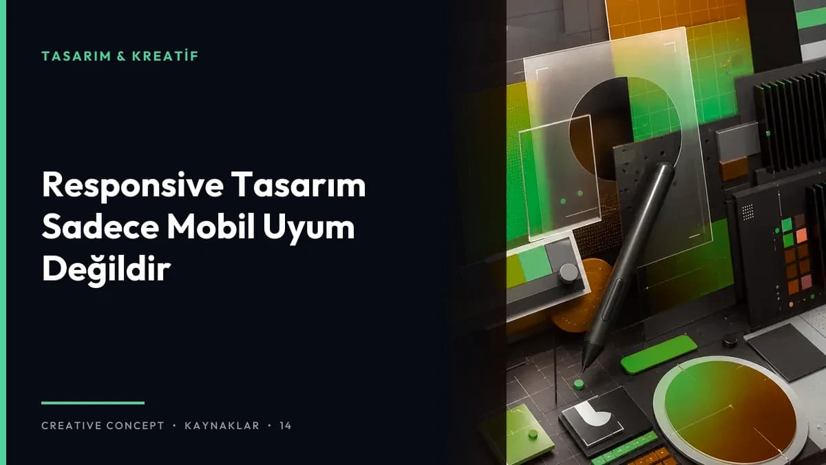 Responsive Tasarım Sadece Mobil Uyum Değildir