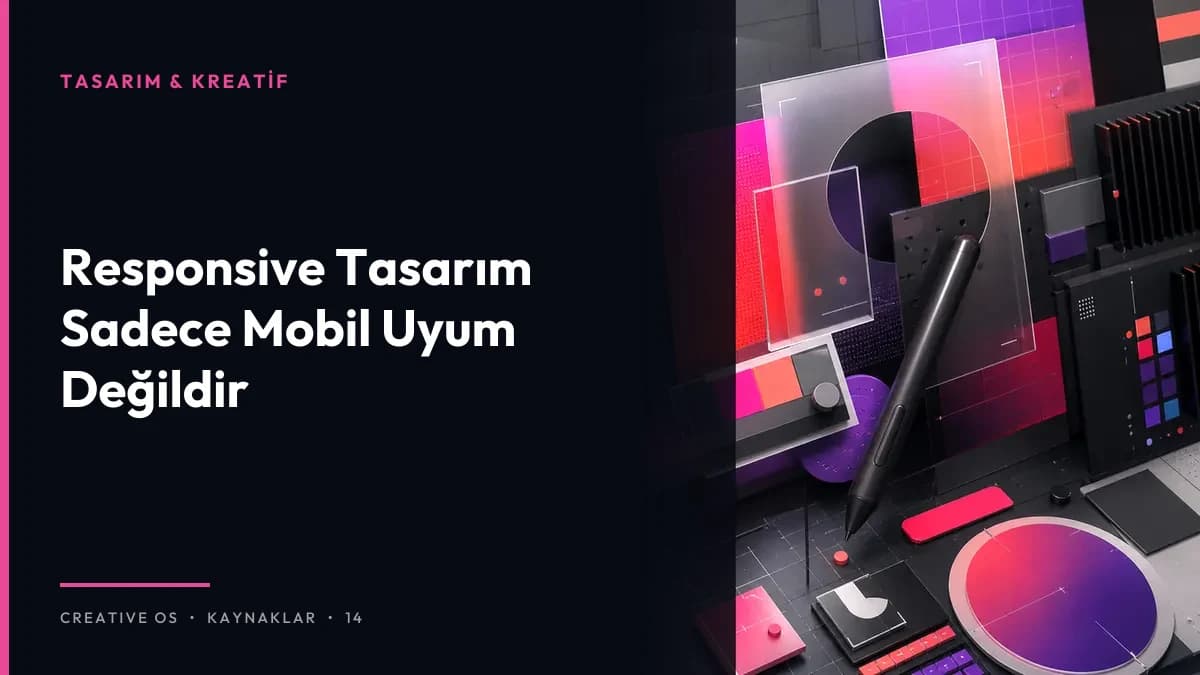 Responsive Tasarım Sadece Mobil Uyum Değildir
