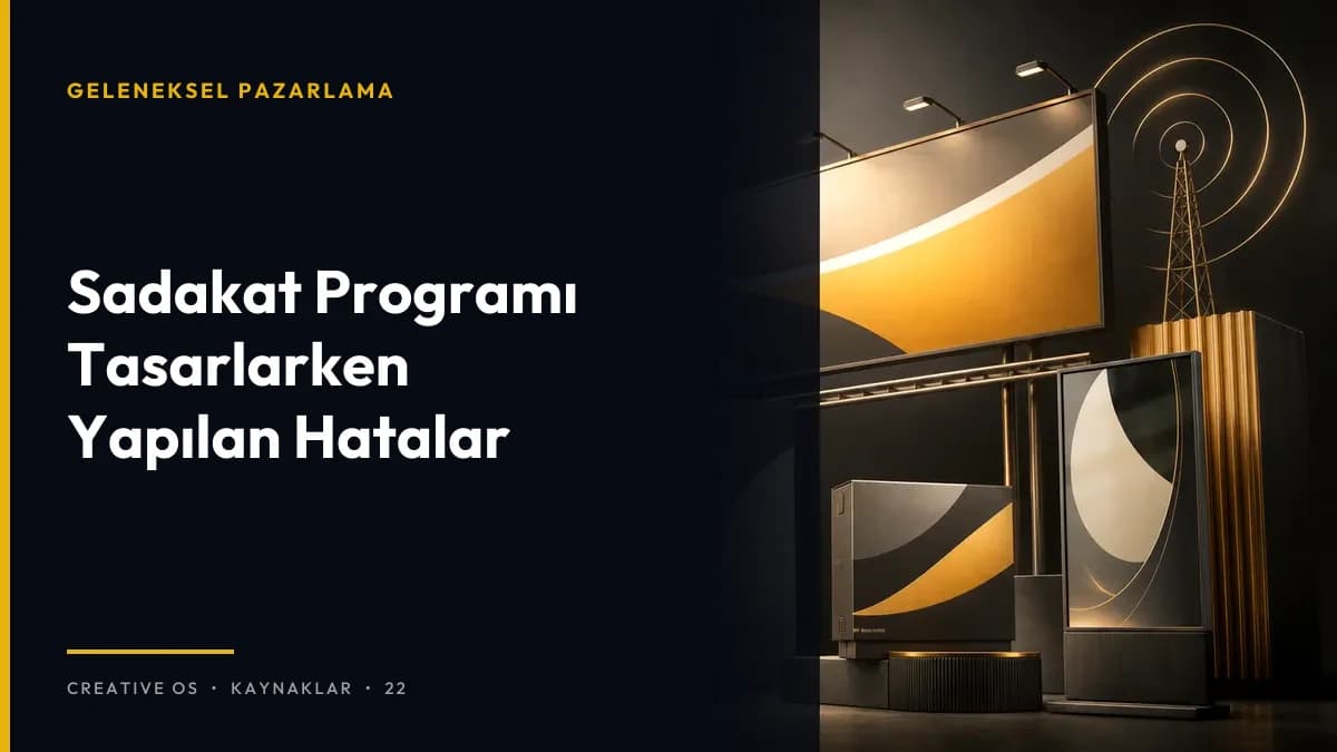 Sadakat Programı Tasarlarken Yapılan Hatalar