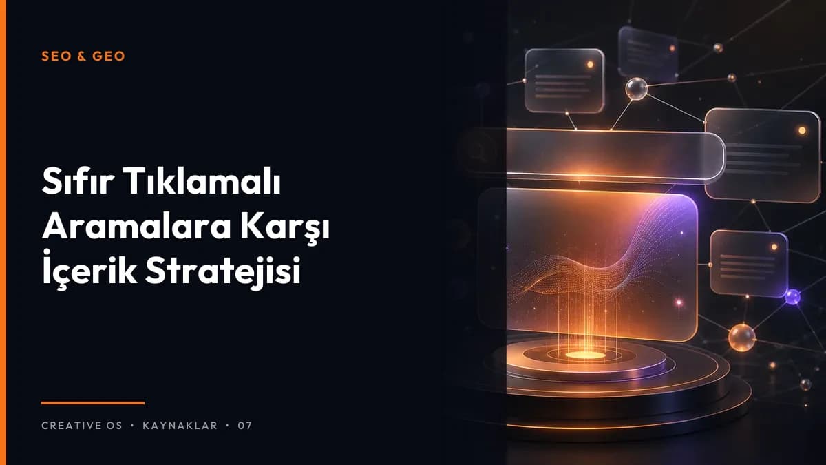 Sıfır Tıklamalı Aramalara Karşı İçerik Stratejisi