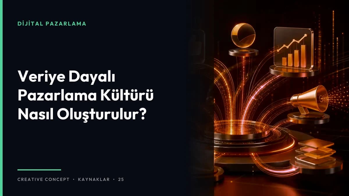 Veriye Dayalı Pazarlama Kültürü Nasıl Oluşturulur?
