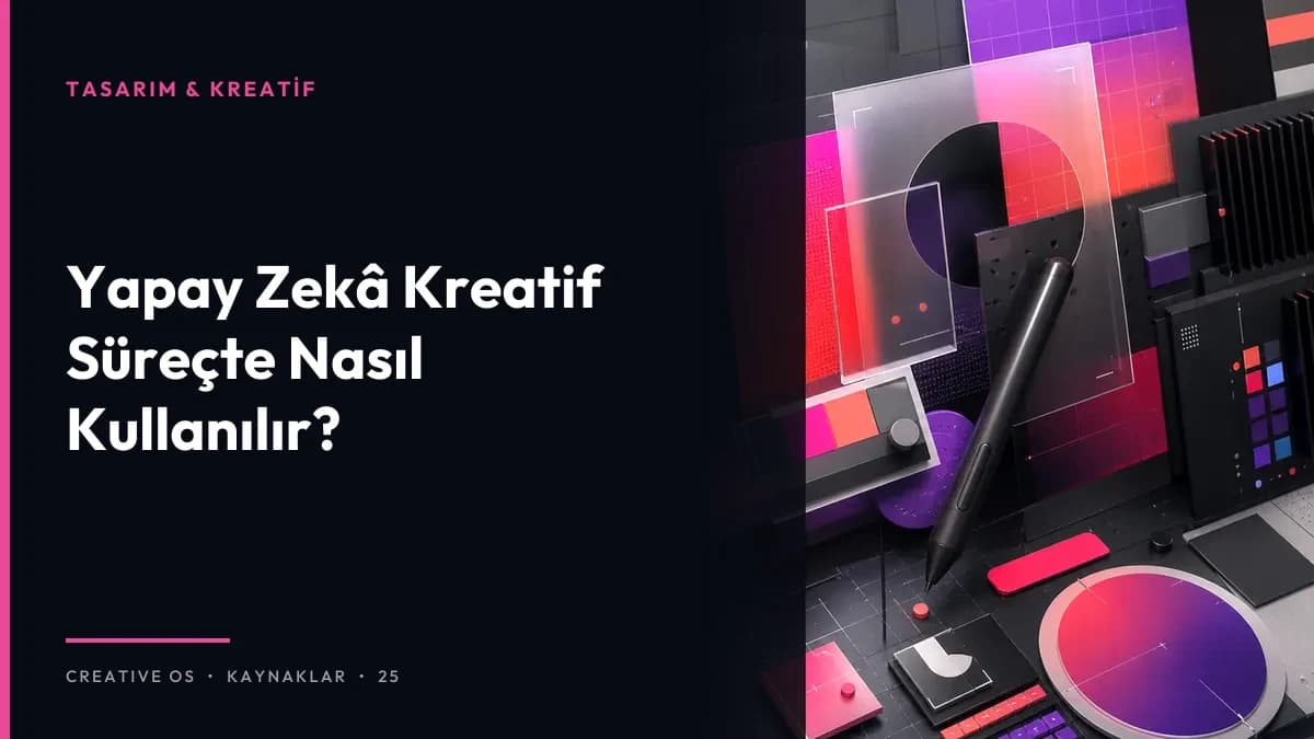 Yapay Zekâ Kreatif Süreçte Nasıl Kullanılır?