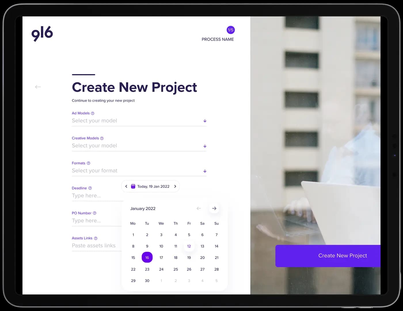 916 Digital — SaaS & Dashboard