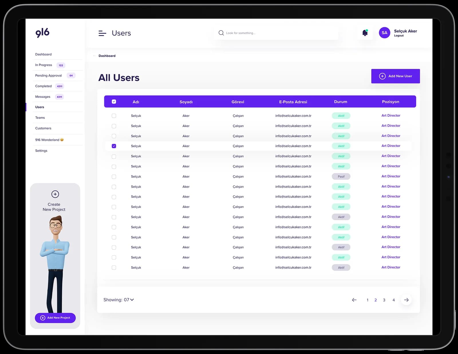 916 Digital — SaaS & Dashboard