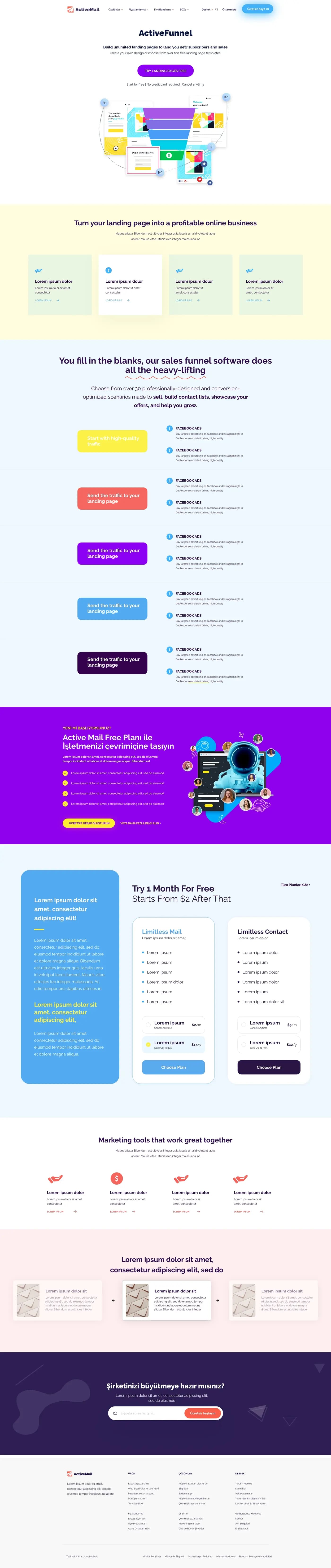 Active Mail — Web Sitesi