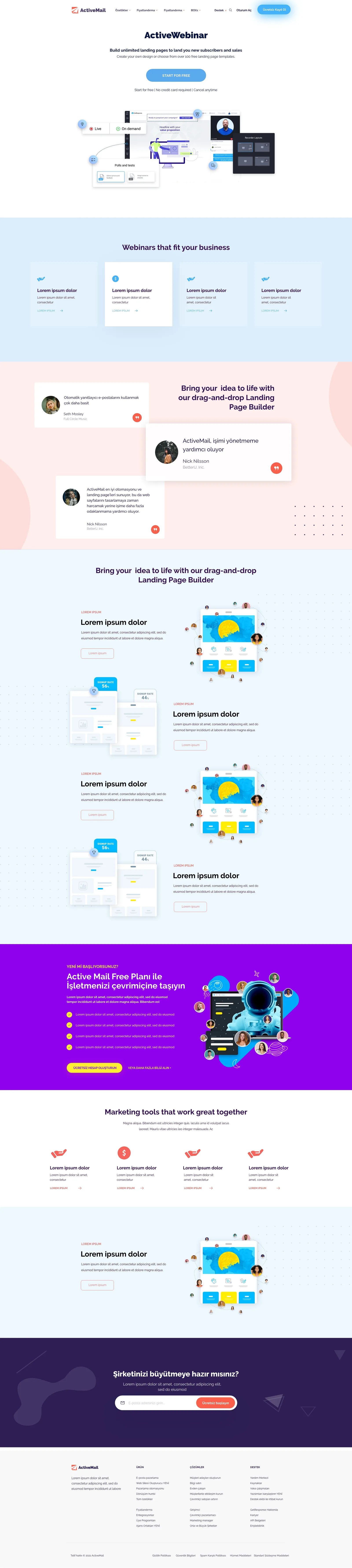 Active Mail — Web Sitesi