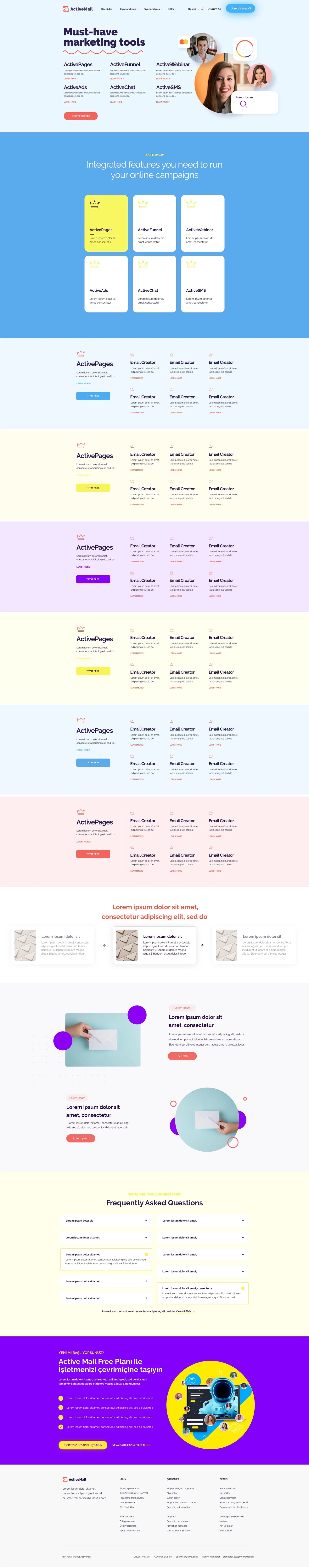 Active Mail — Web Sitesi