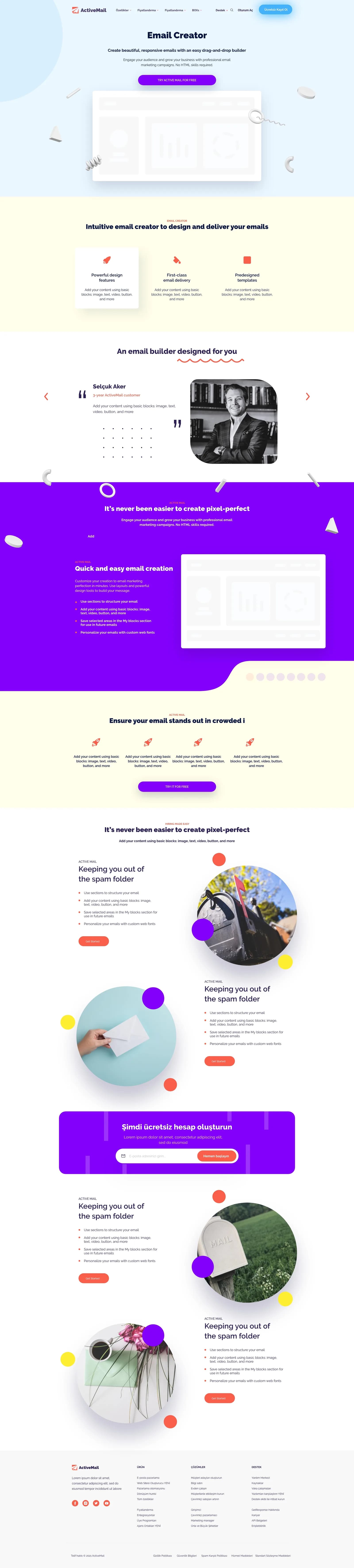 Active Mail — Web Sitesi