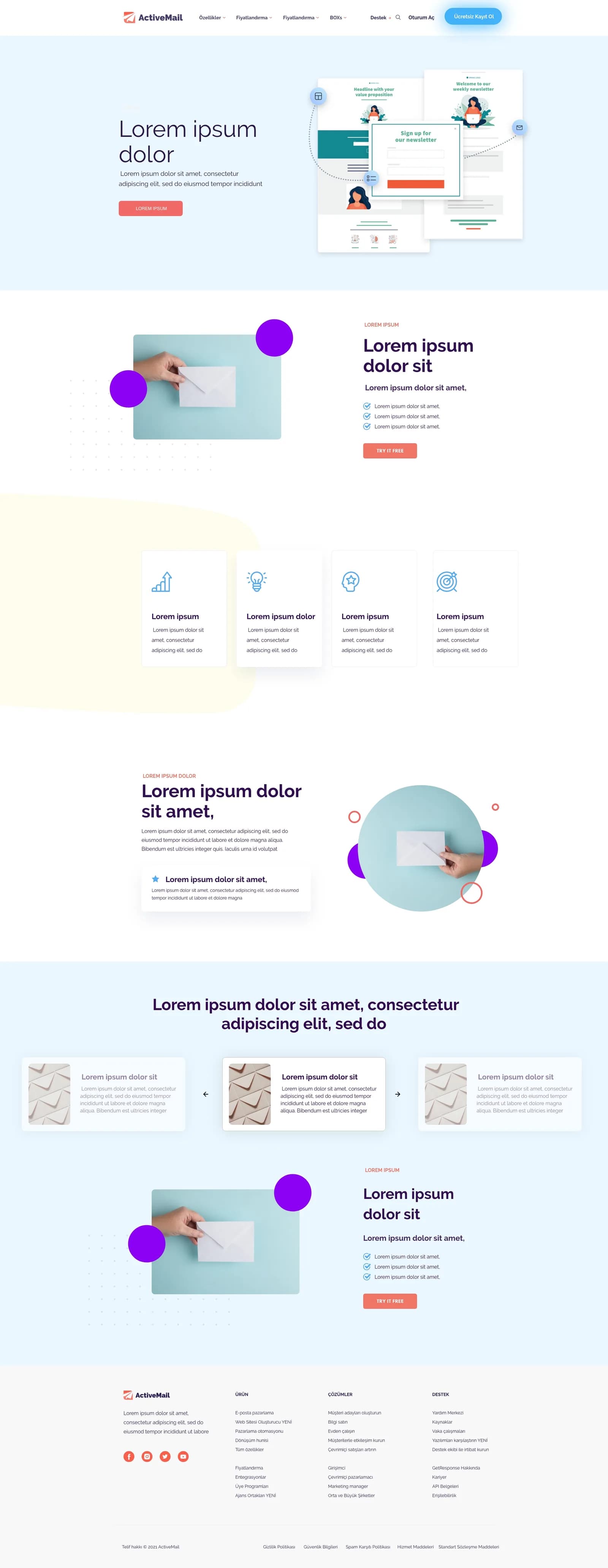 Active Mail — Web Sitesi