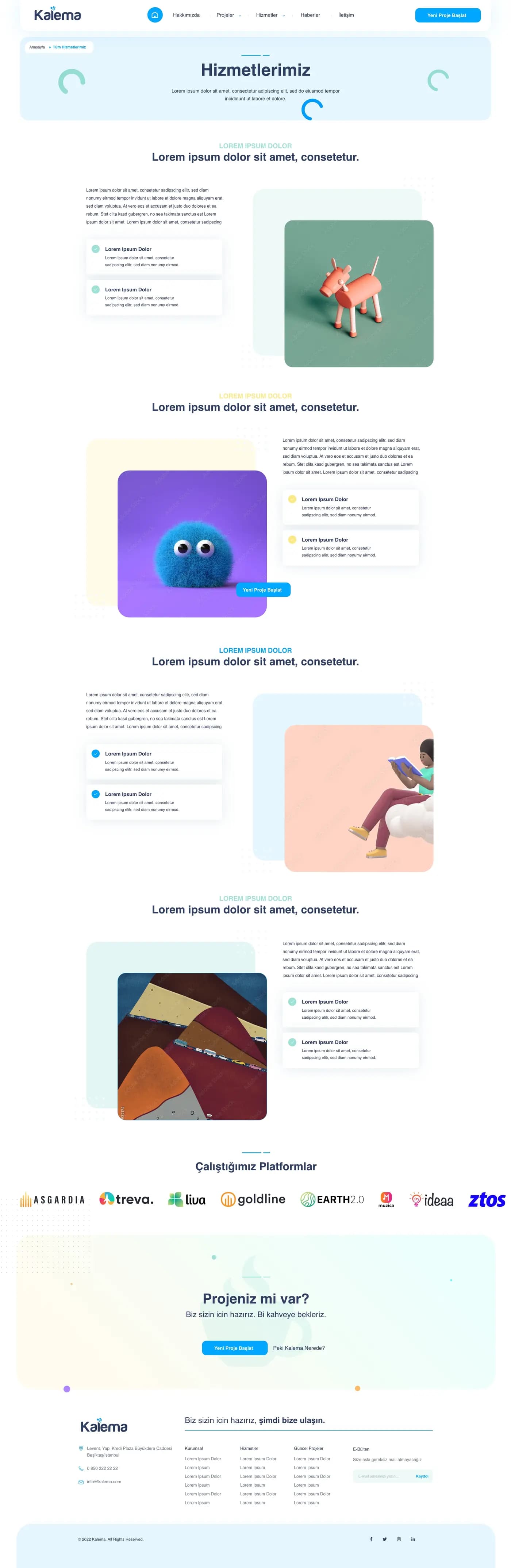Agency Website — Web Sitesi