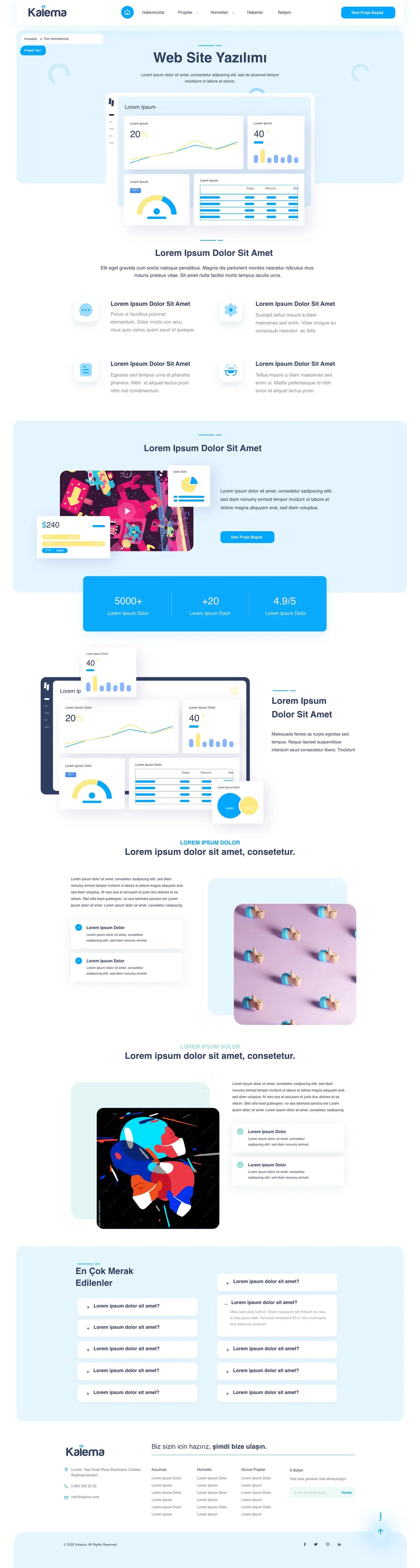 Agency Website — Web Sitesi