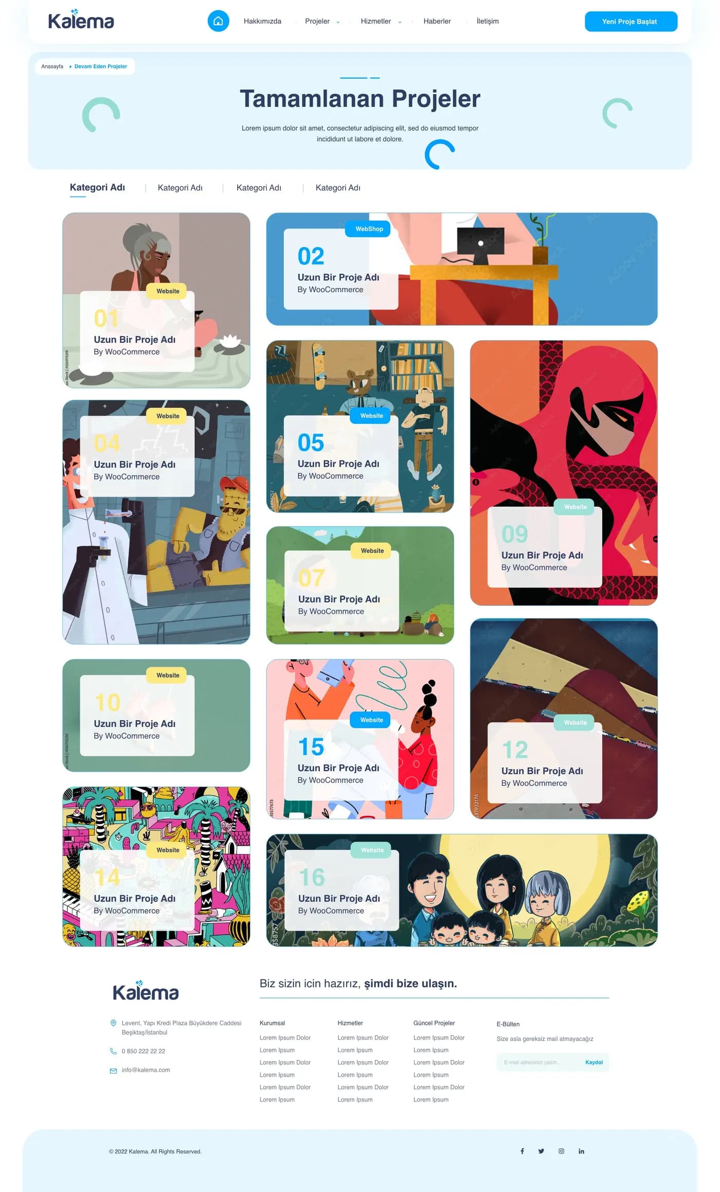 Agency Website — Web Sitesi