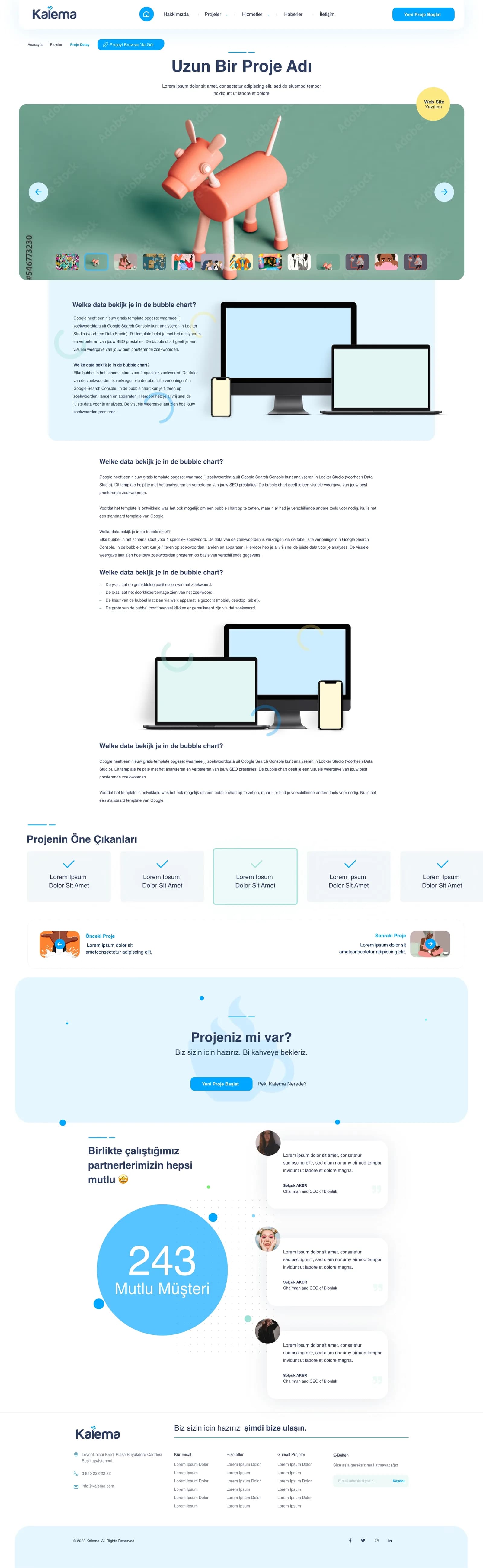 Agency Website — Web Sitesi