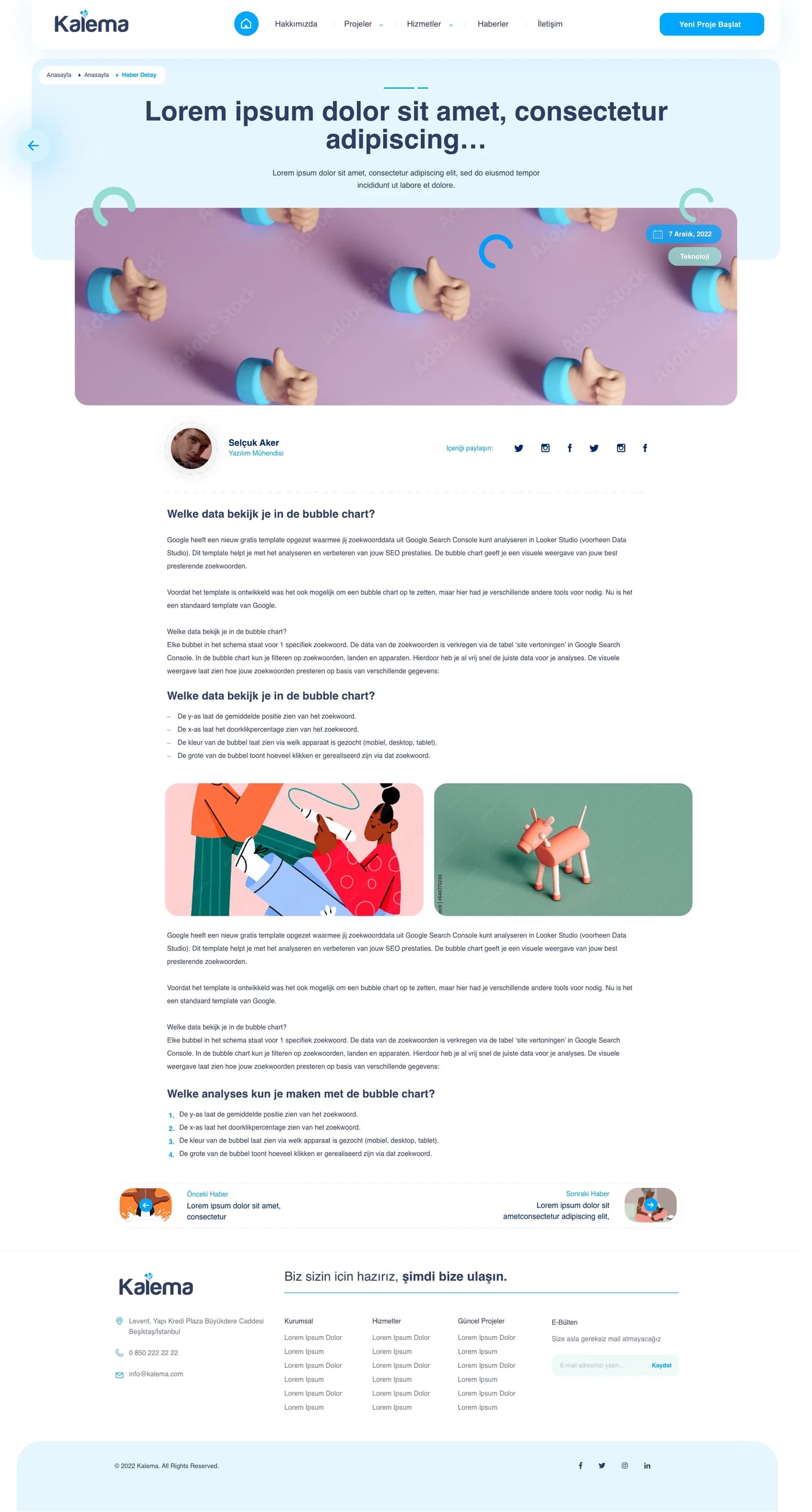 Agency Website — Web Sitesi
