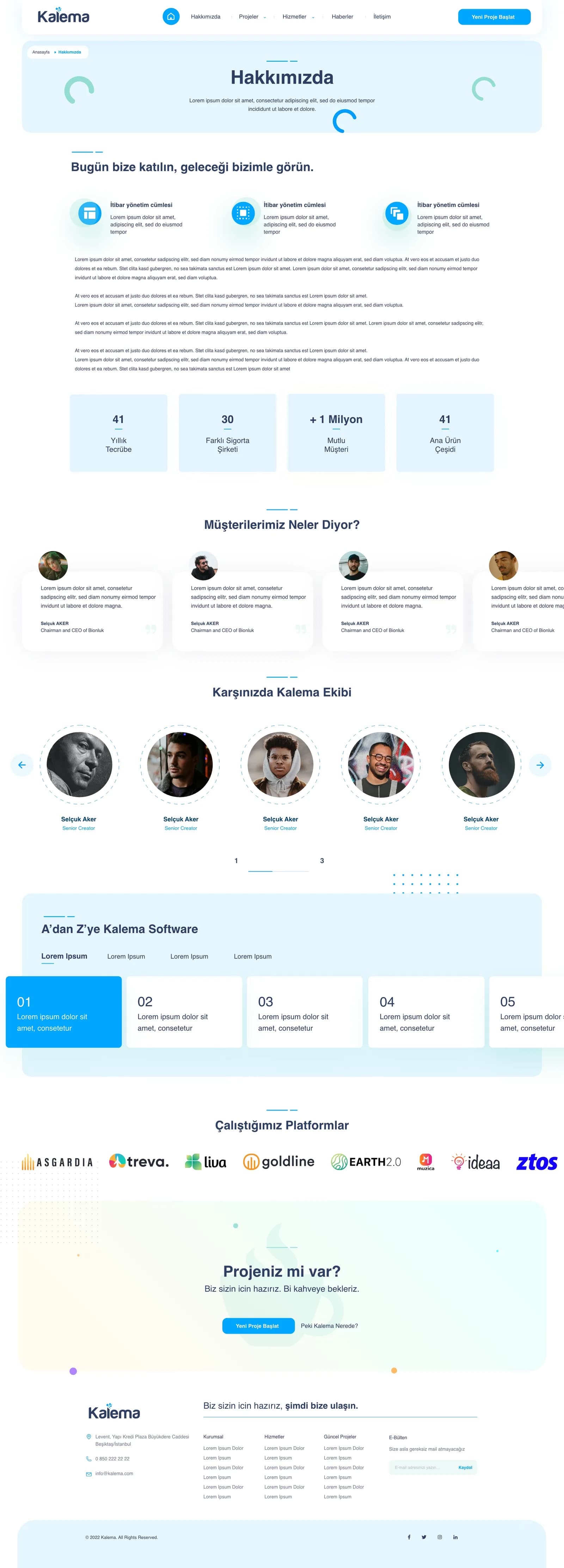 Agency Website — Web Sitesi