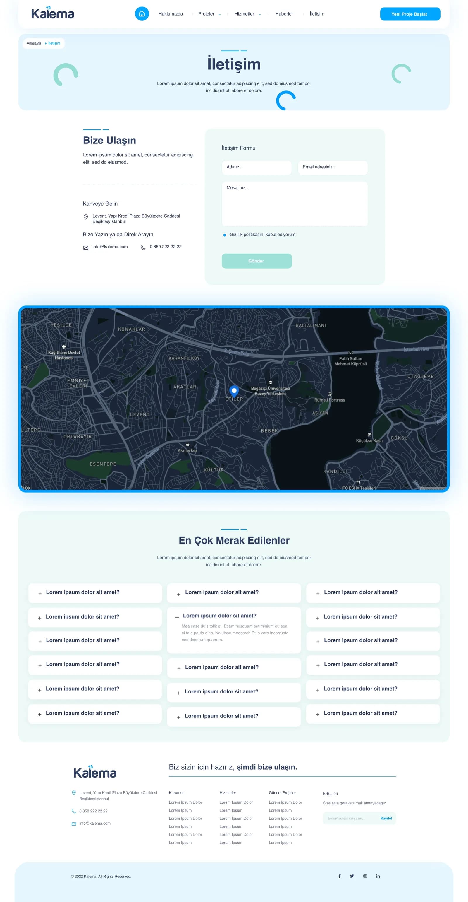 Agency Website — Web Sitesi