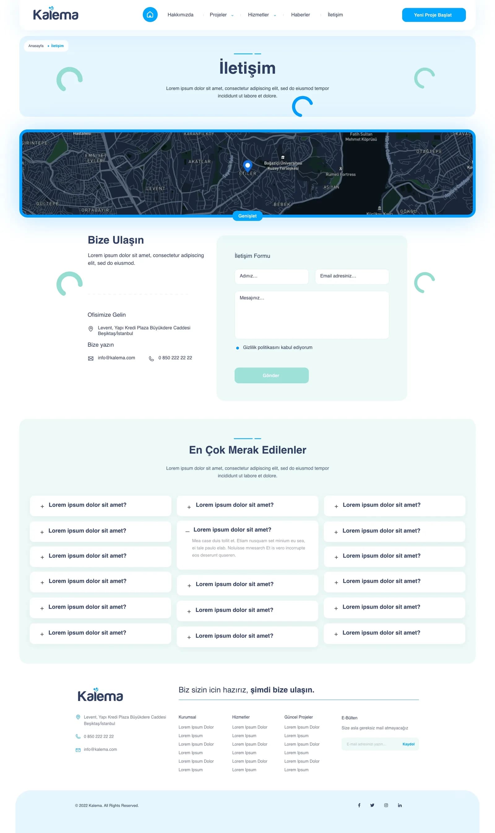 Agency Website — Web Sitesi
