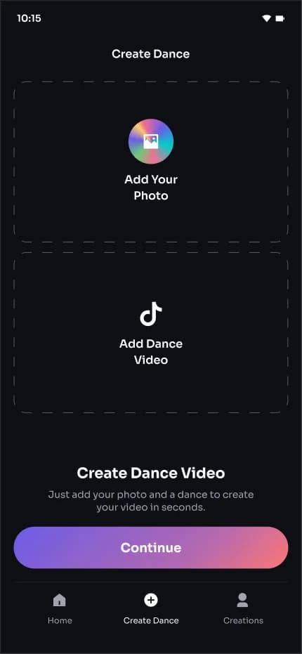 Ai Dance — Mobil Uygulama