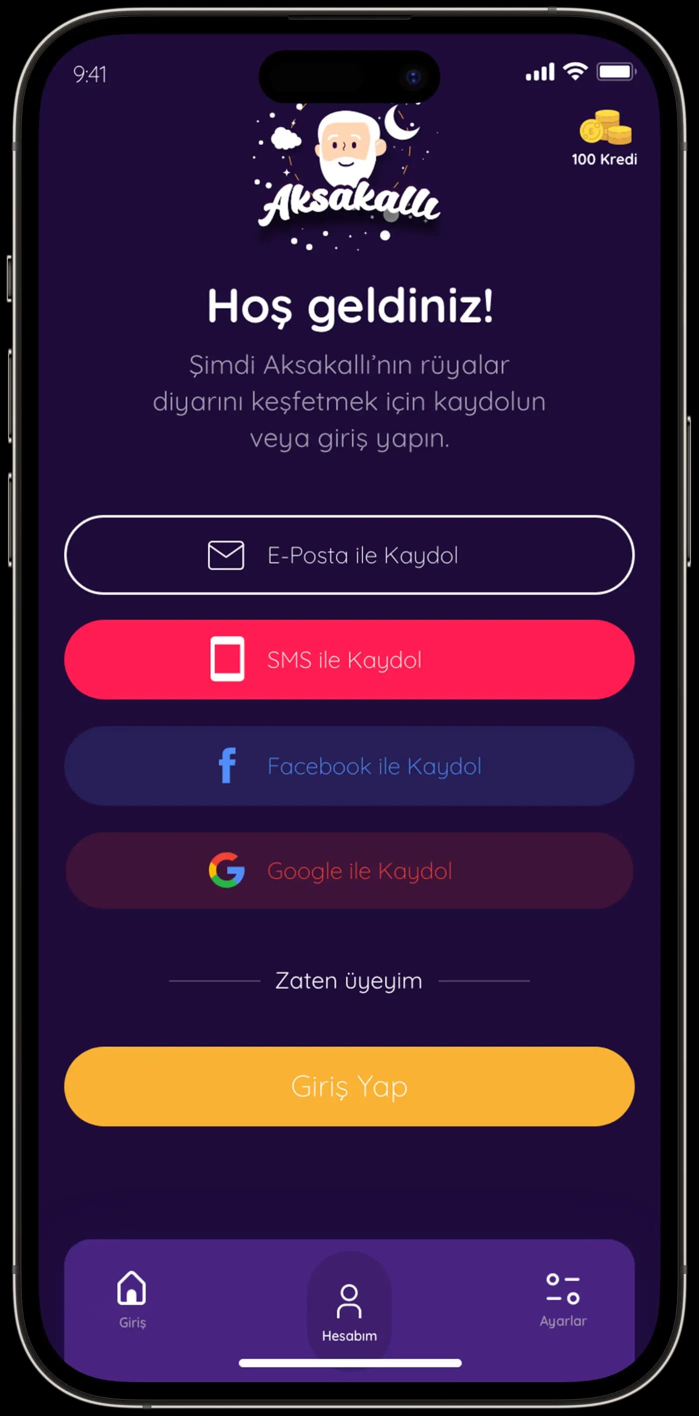 Aksakallı — Mobil Uygulama
