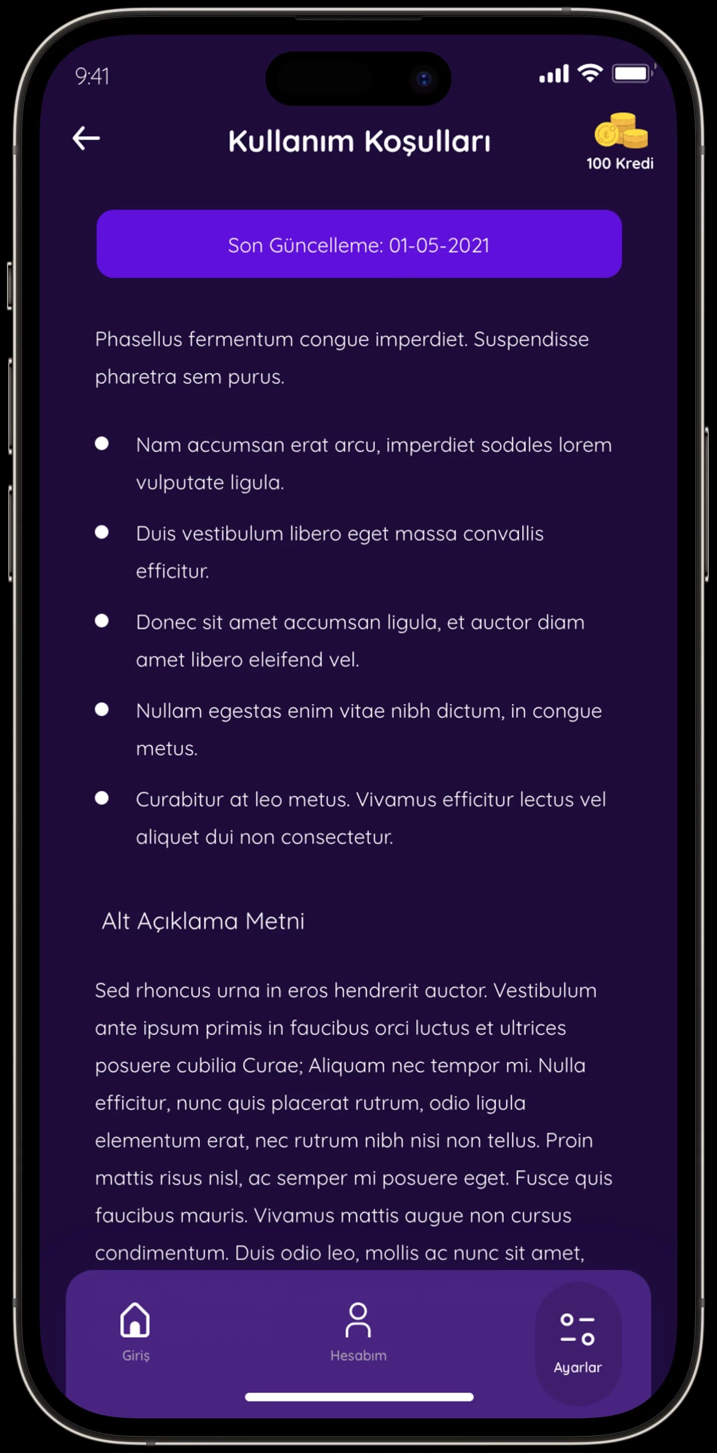 Aksakallı — Mobil Uygulama