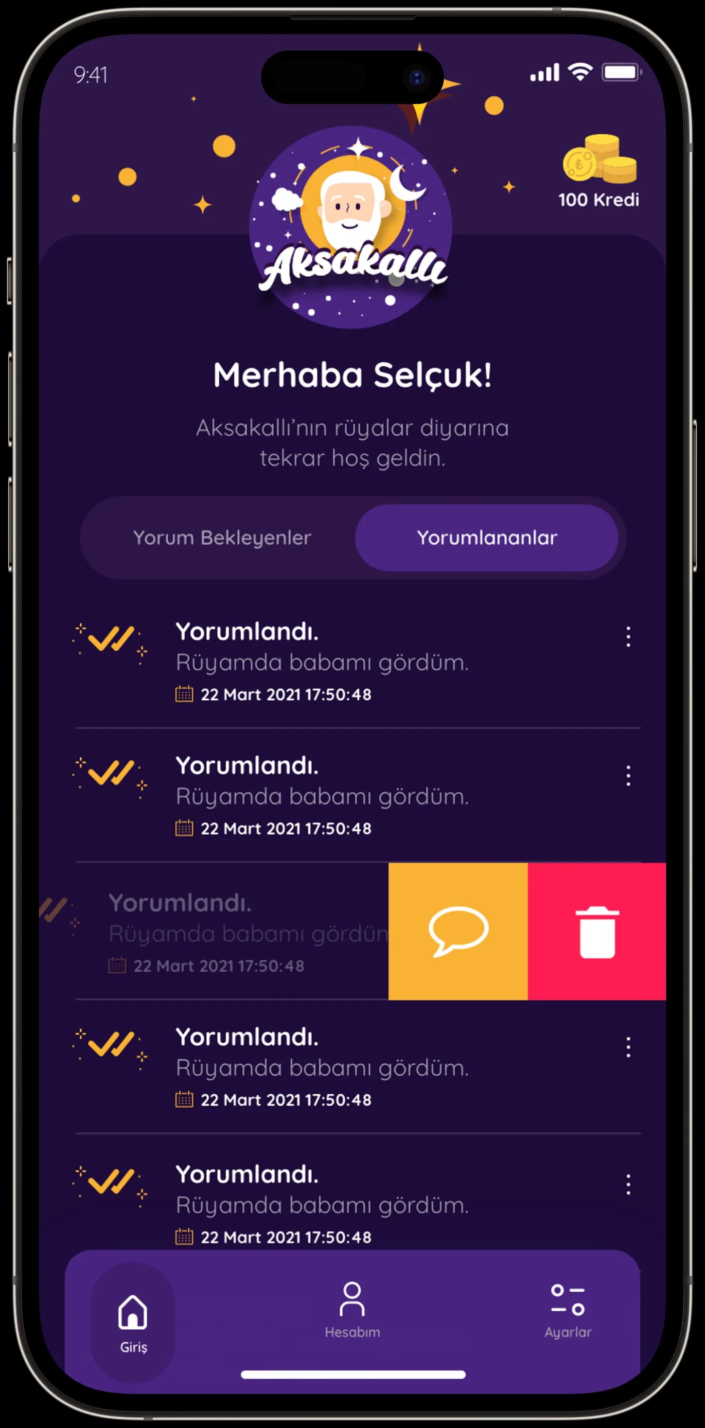 Aksakallı — Mobil Uygulama