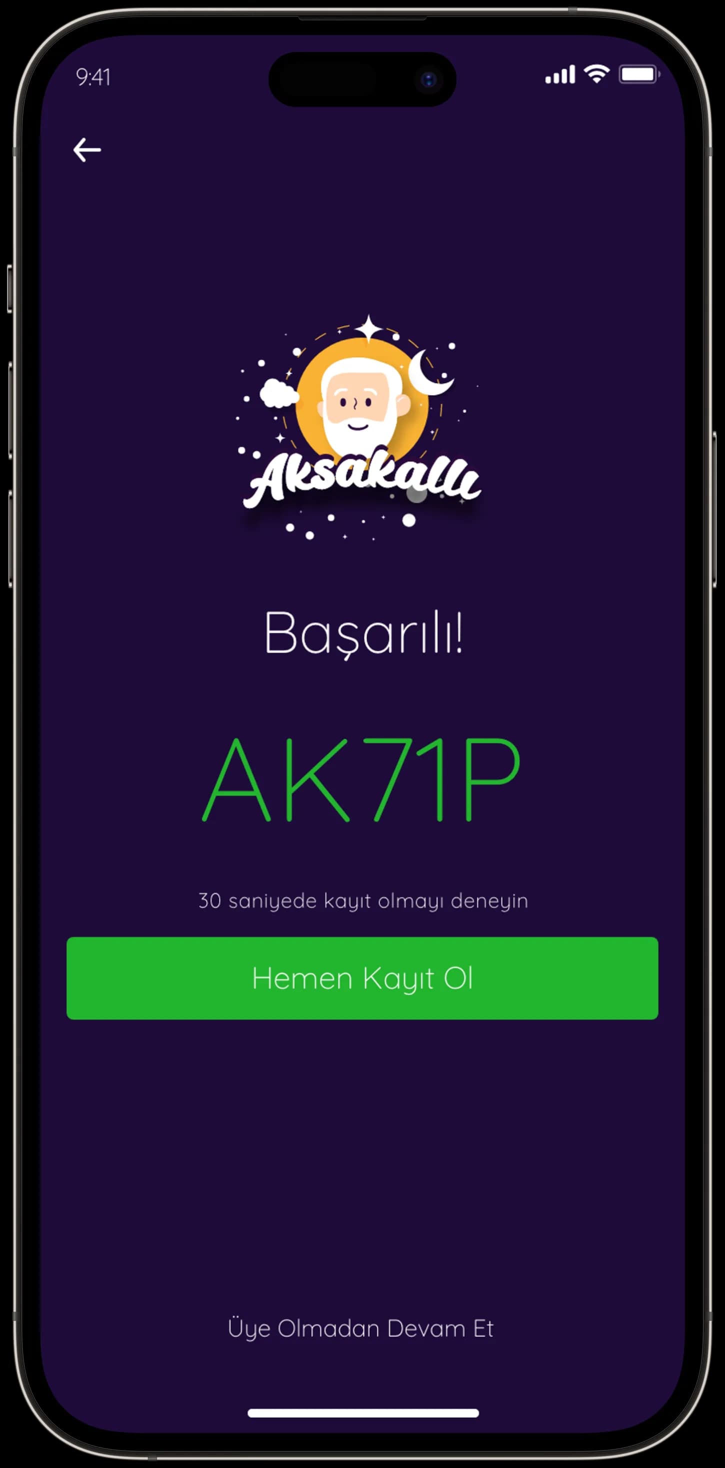 Aksakallı — Mobil Uygulama