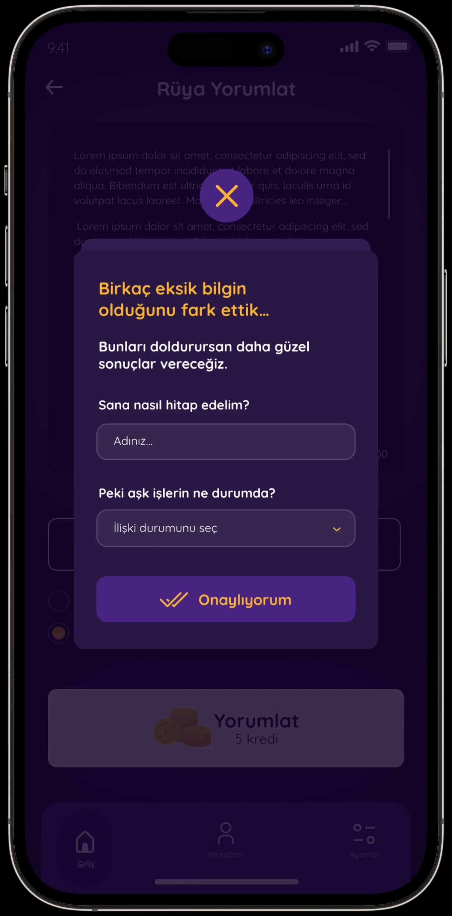 Aksakallı — Mobil Uygulama