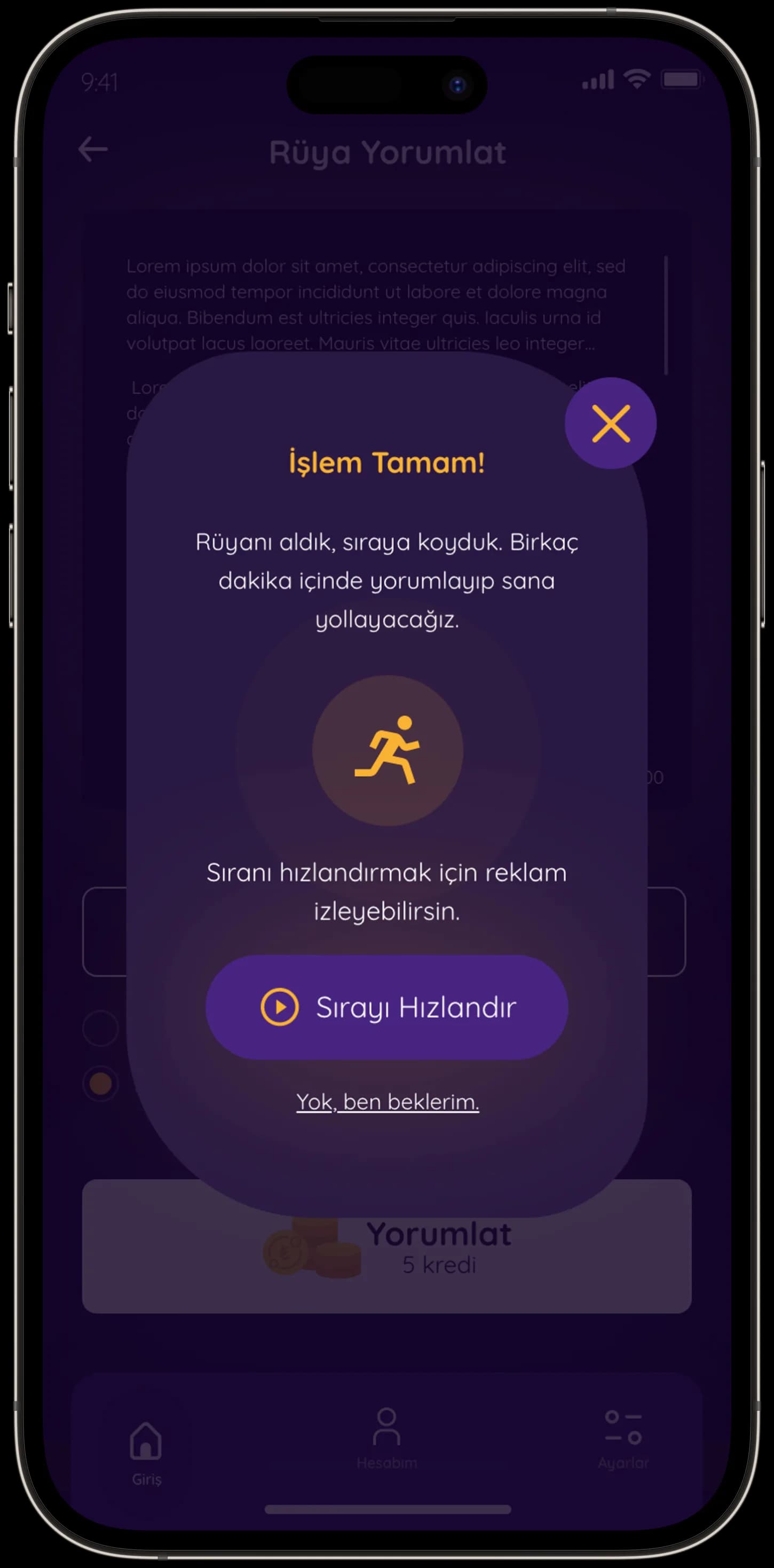 Aksakallı — Mobil Uygulama