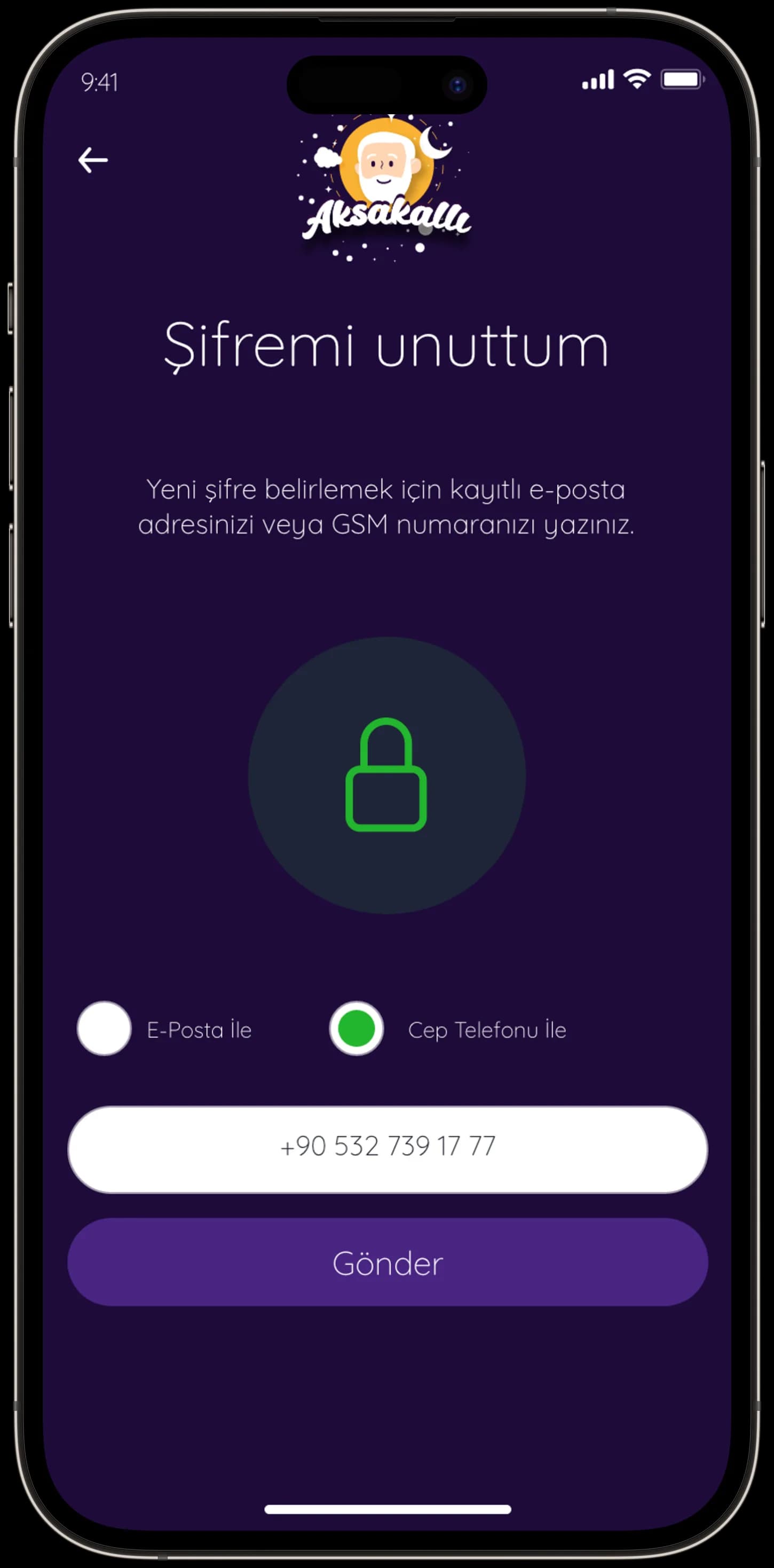 Aksakallı — Mobil Uygulama