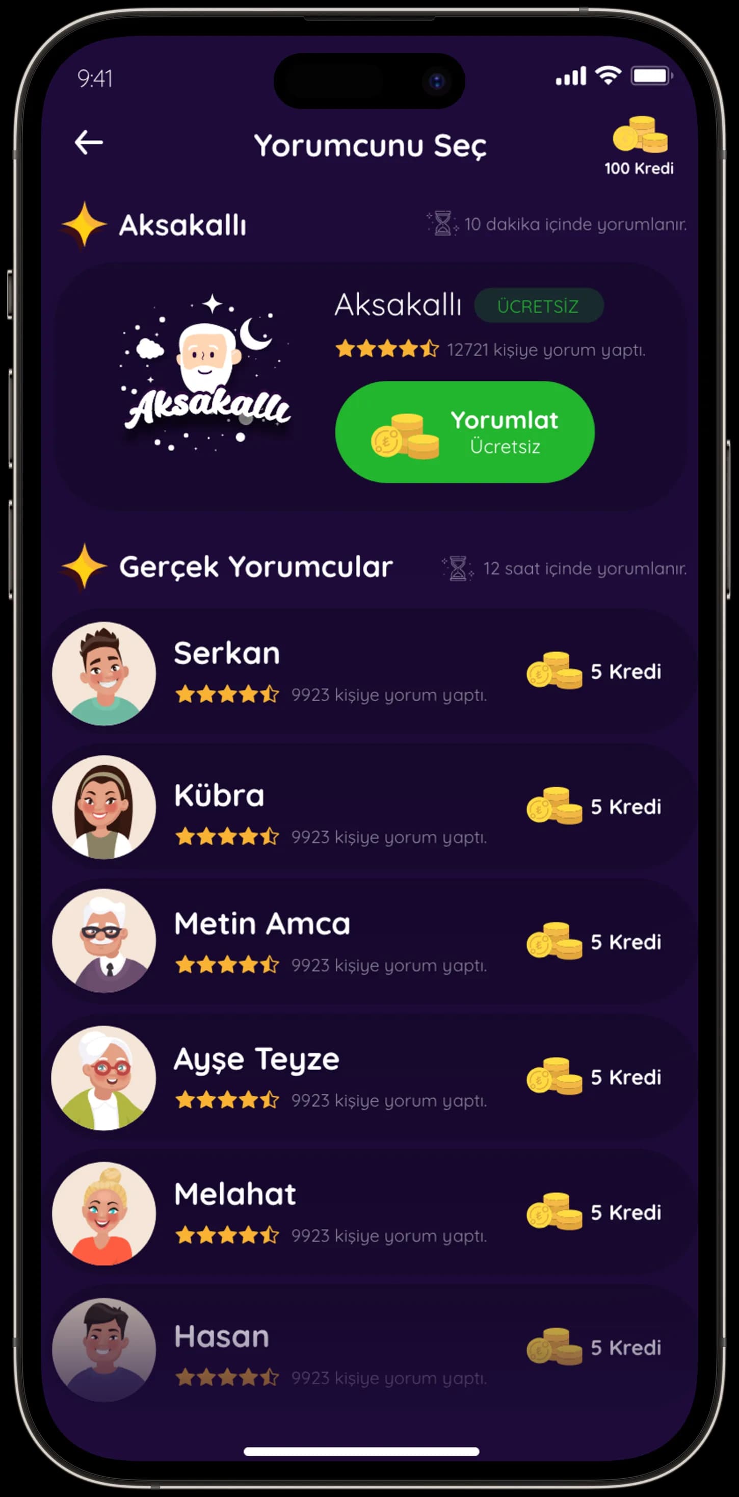 Aksakallı — Mobil Uygulama