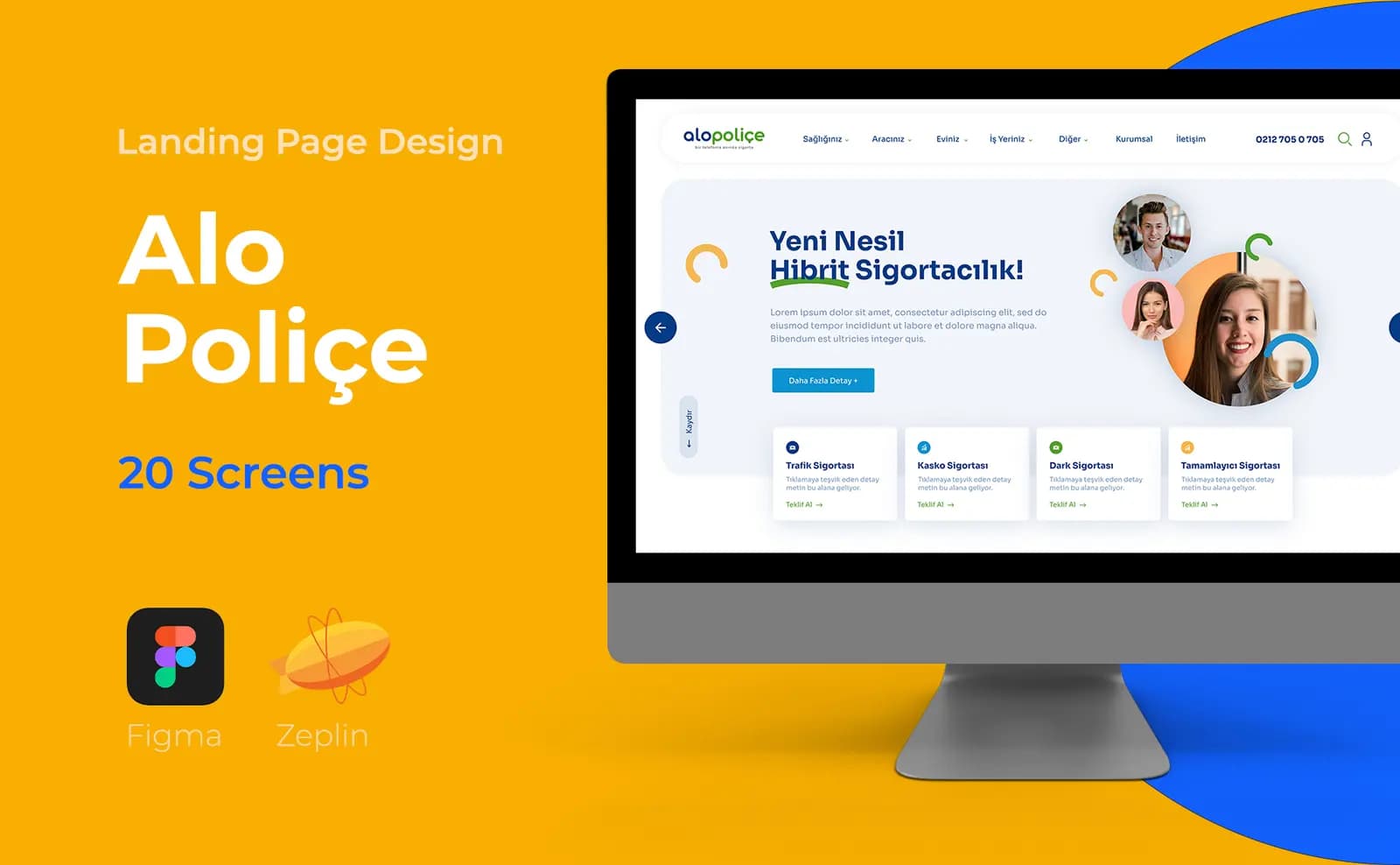 Alo Poliçe — Web Sitesi