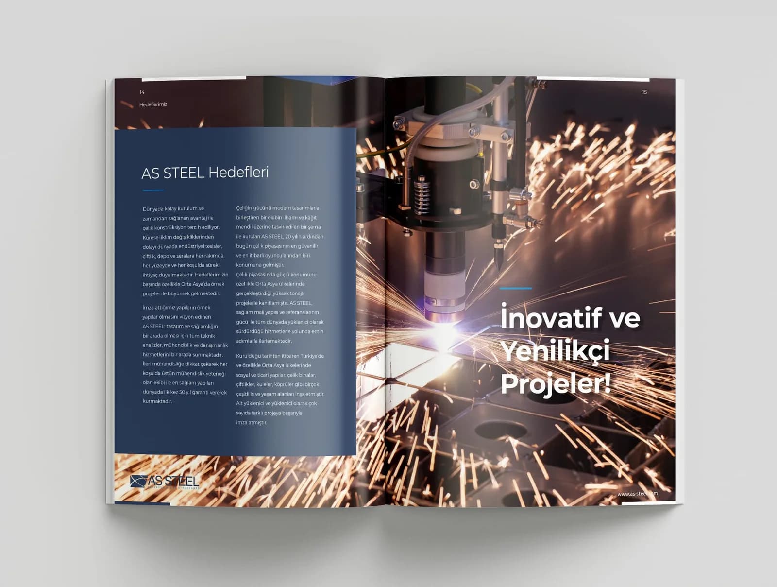 As Steel — Katalog & Broşür
