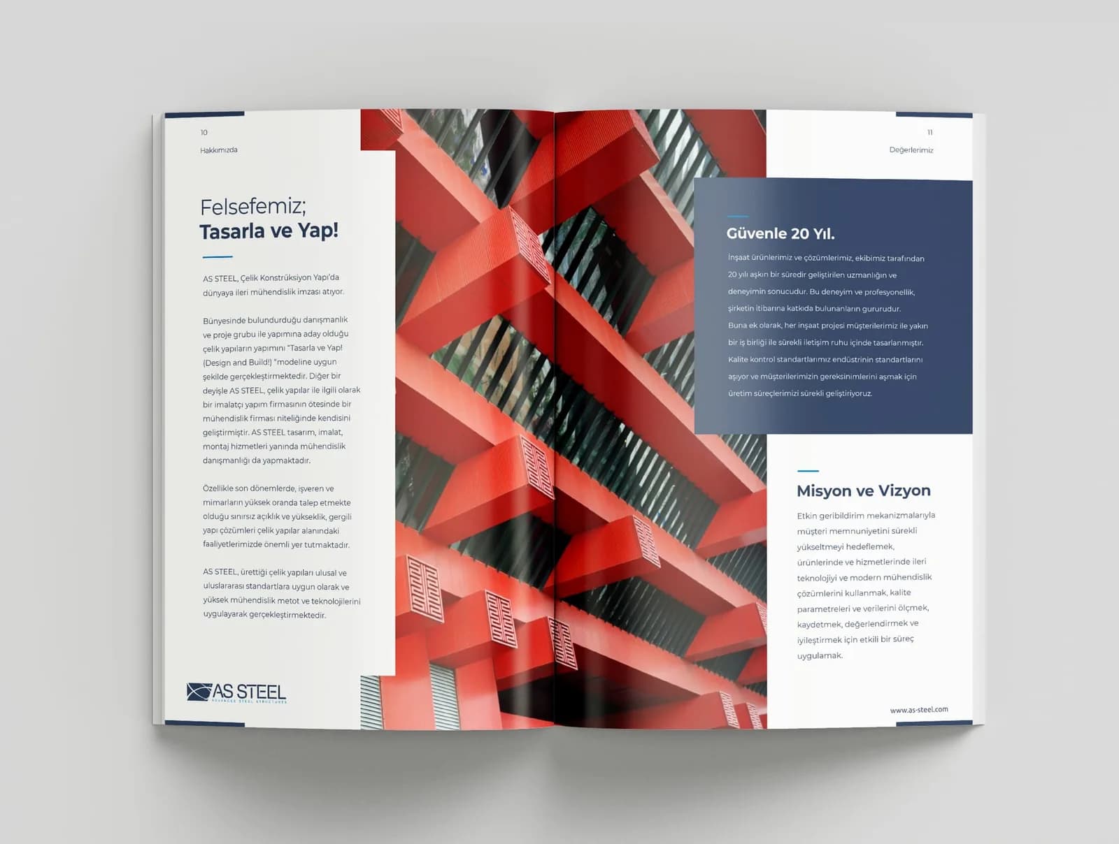 As Steel — Katalog & Broşür