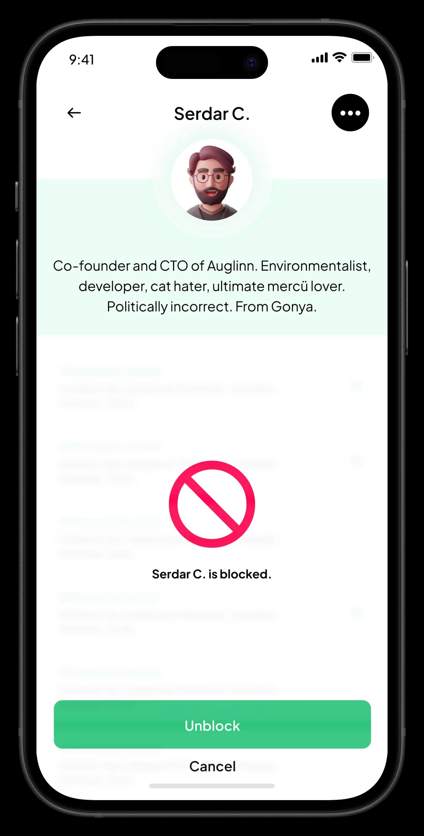 Auglinn Mobile App — Mobil Uygulama